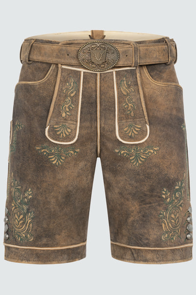 Lederhose Rob met riem