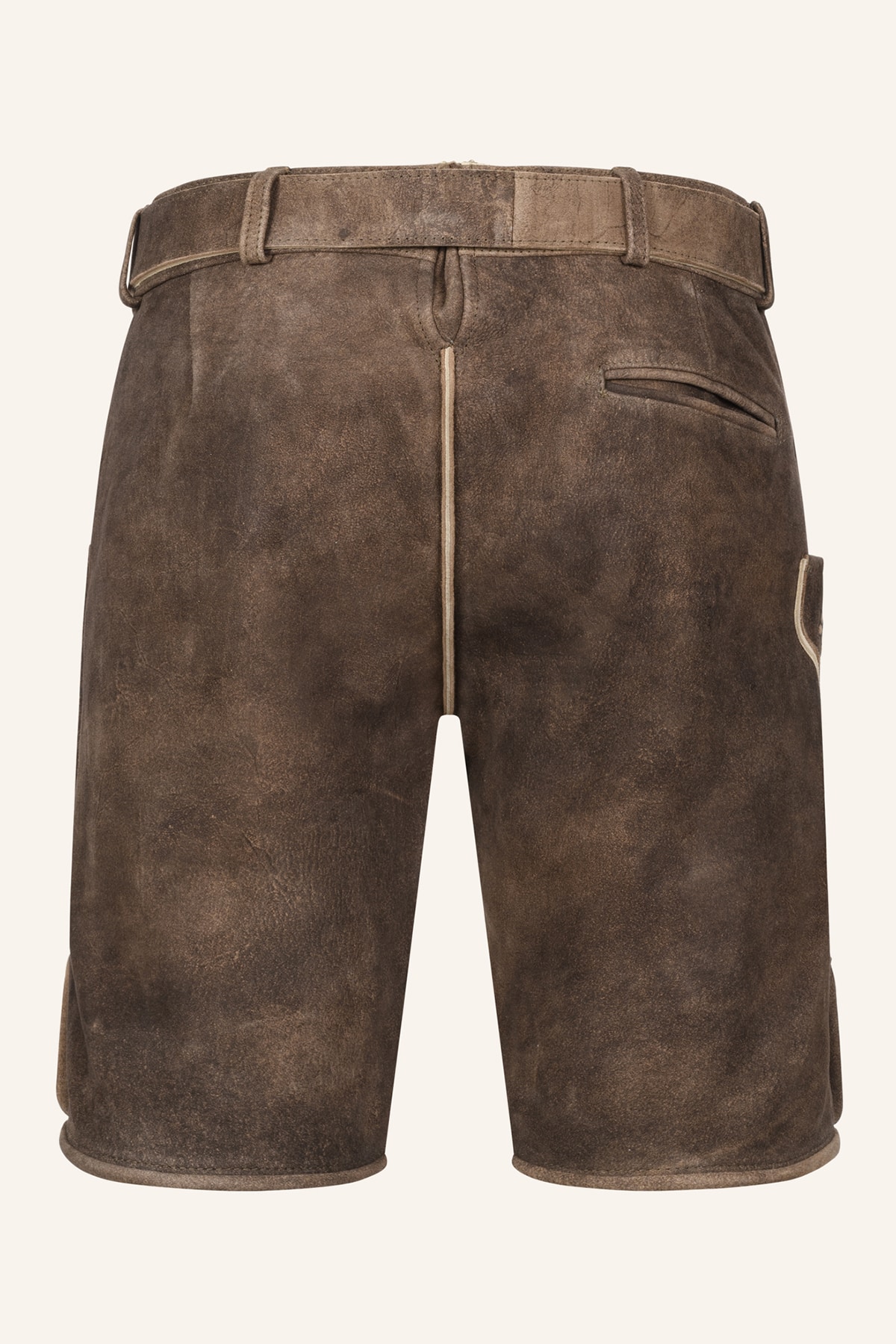 Lederhose Mischa met riem