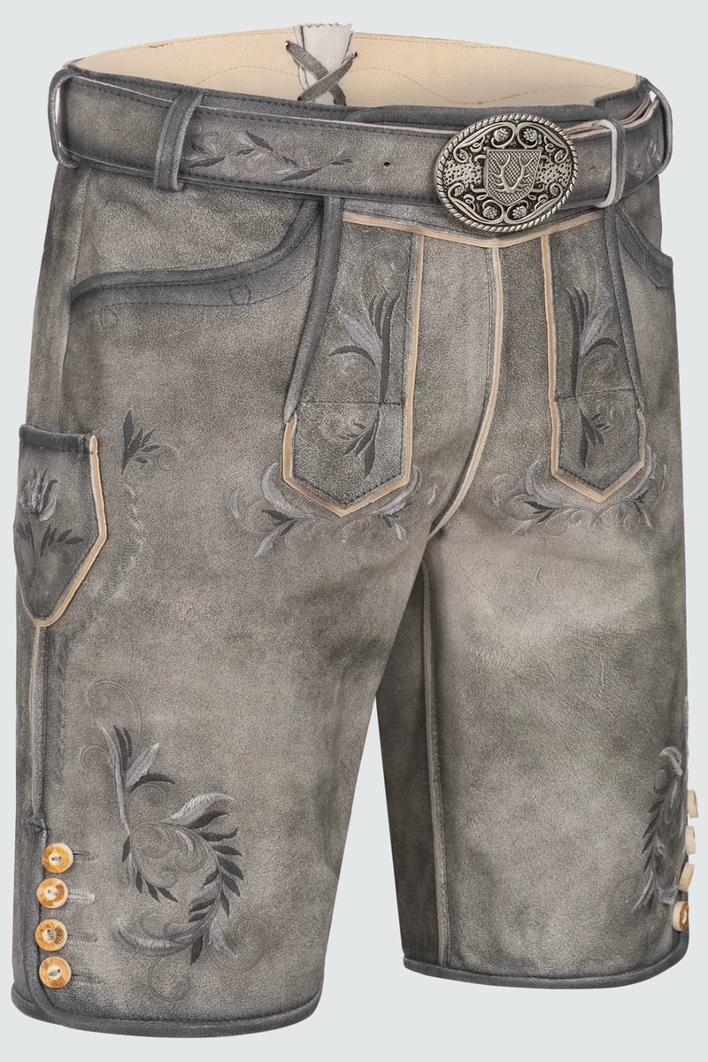 Lederhose Chris met riem