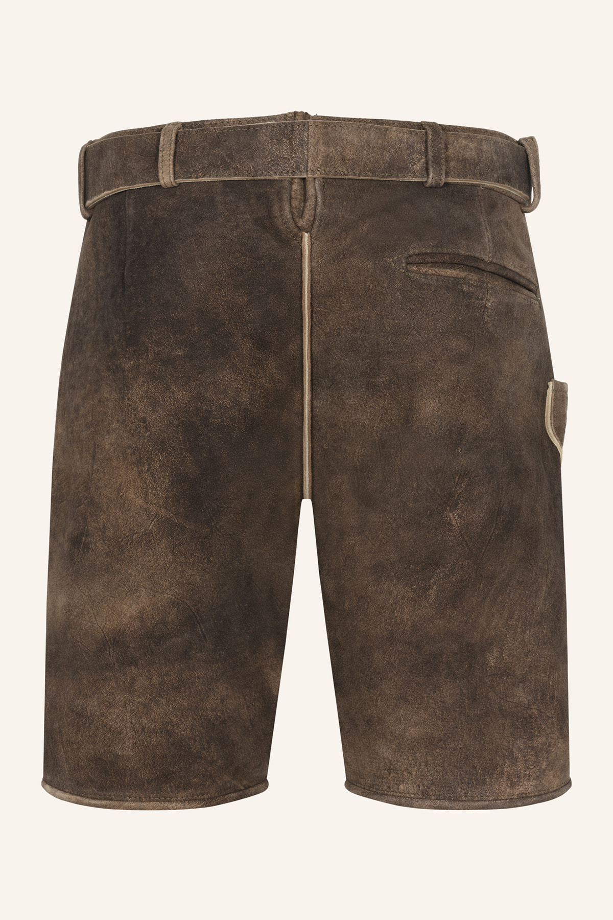 Lederhose Mischa met riem