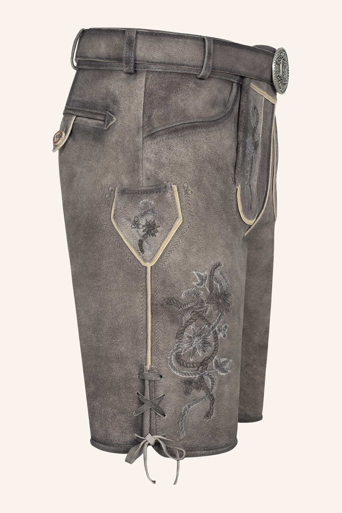 Lederhose Mirko met riem