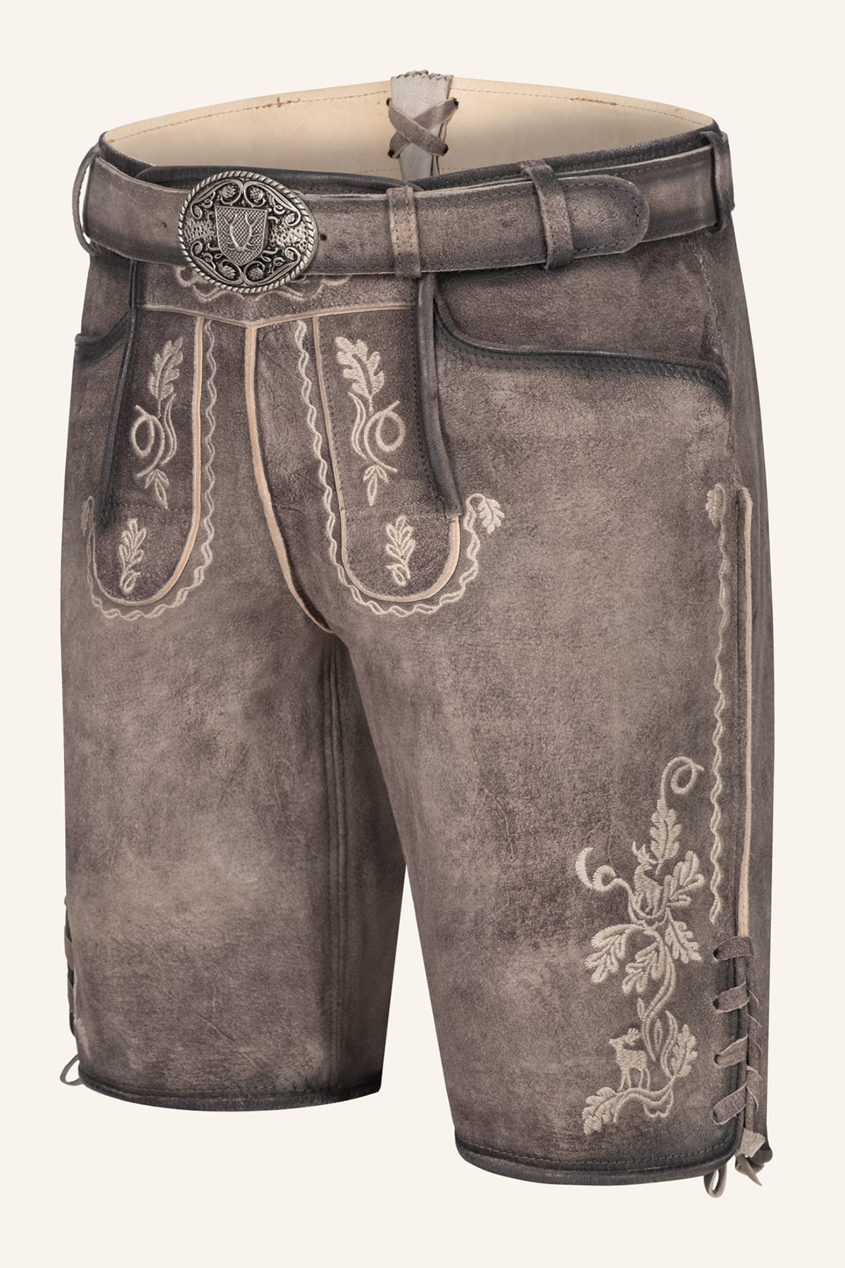 Lederhose Ulli met riem