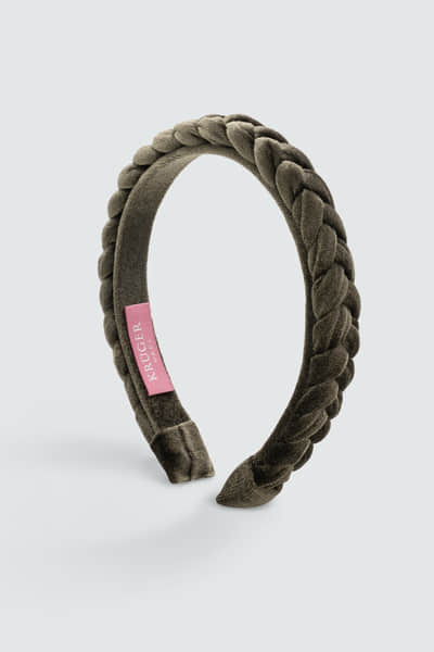 Smalle fluwelen haarband