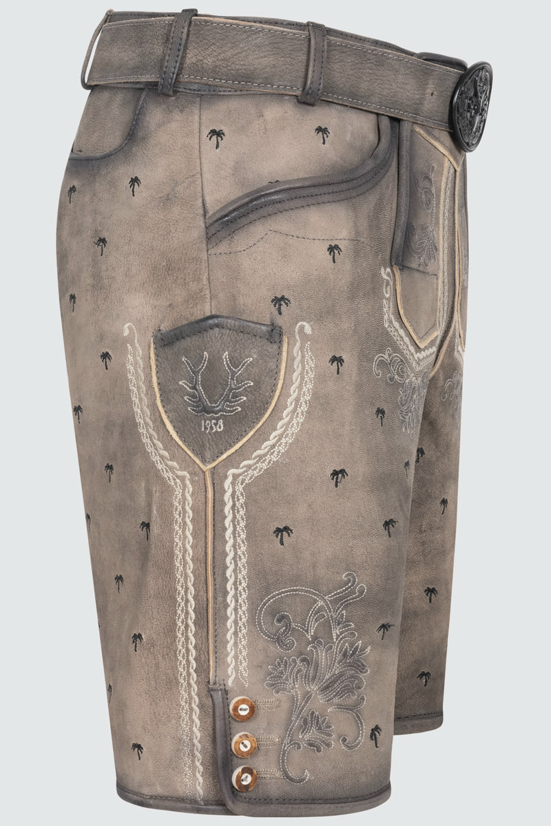 Lederhose Benni met riem