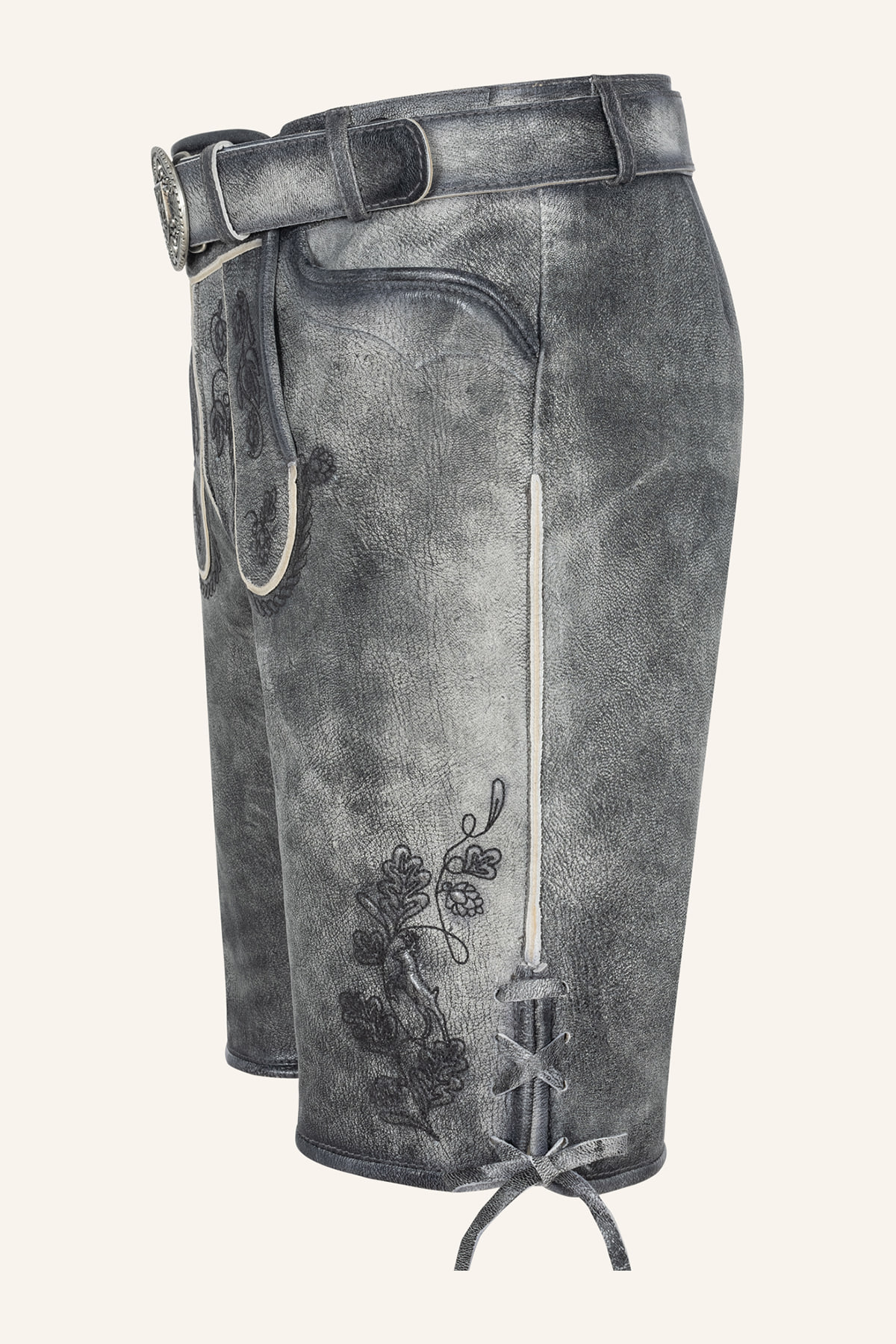 Lederhose Okko met riem