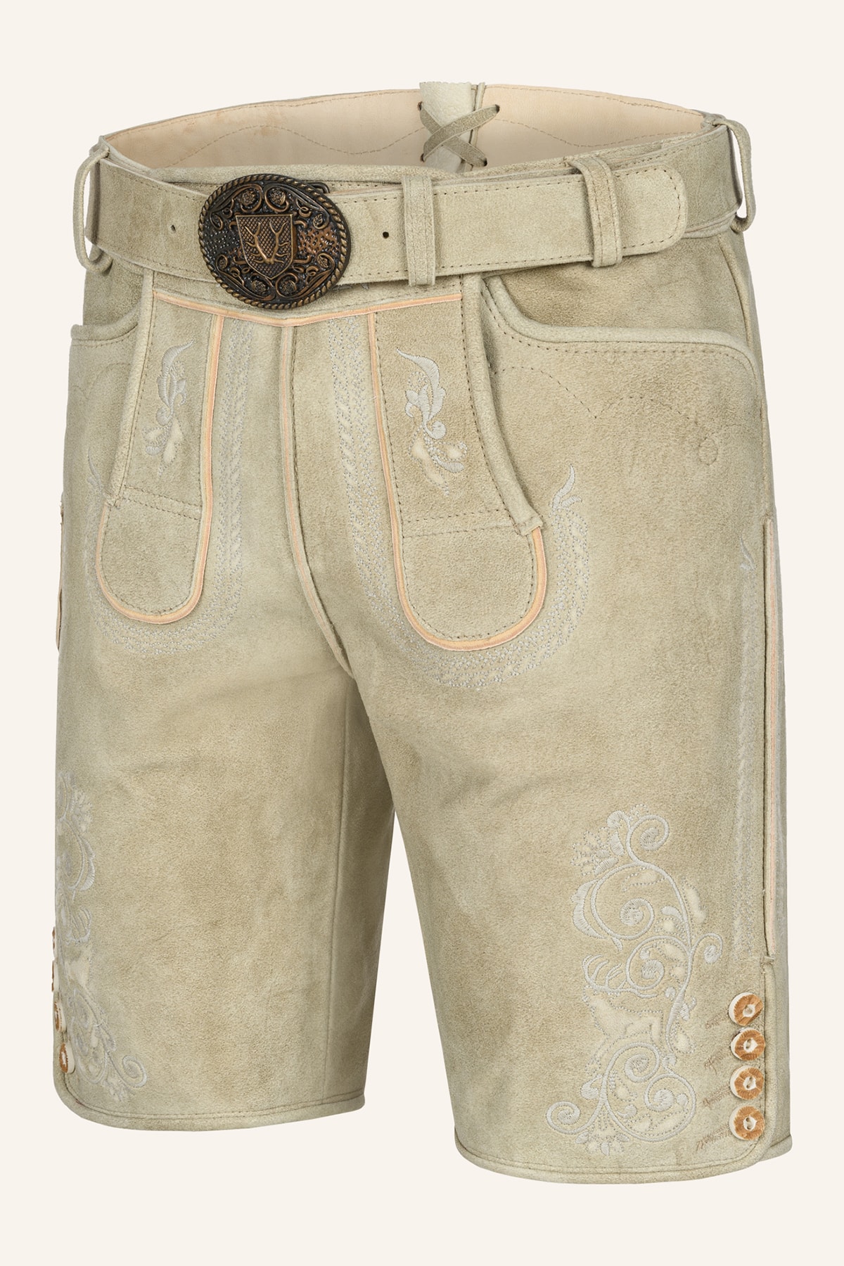 Lederhose Miquel met riem