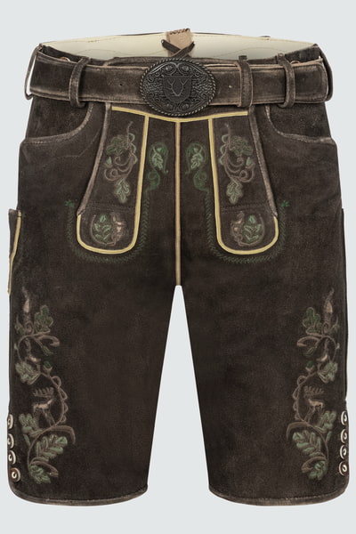 Lederhose Adreon met Riem