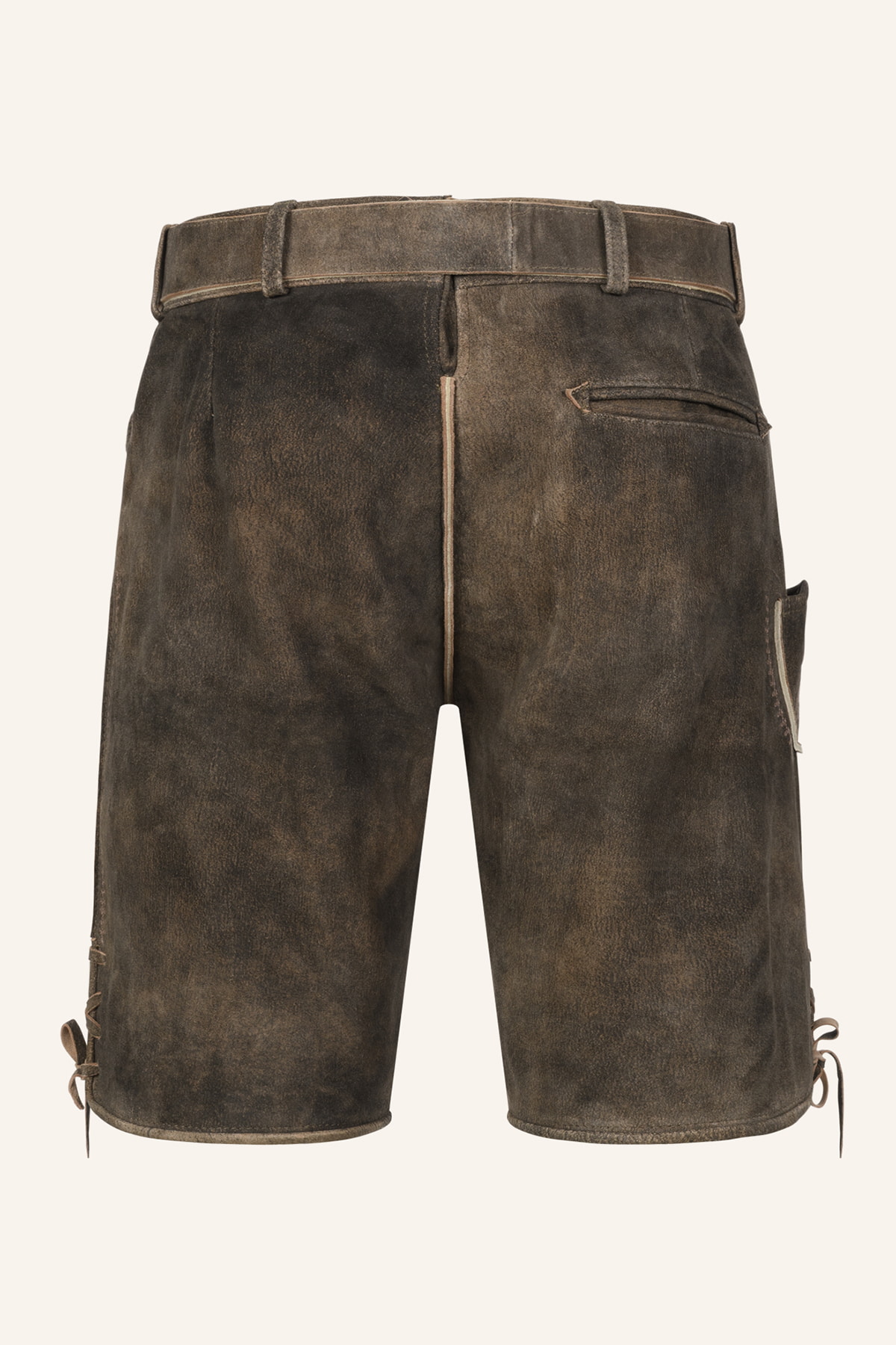Lederhose Deniz met riem