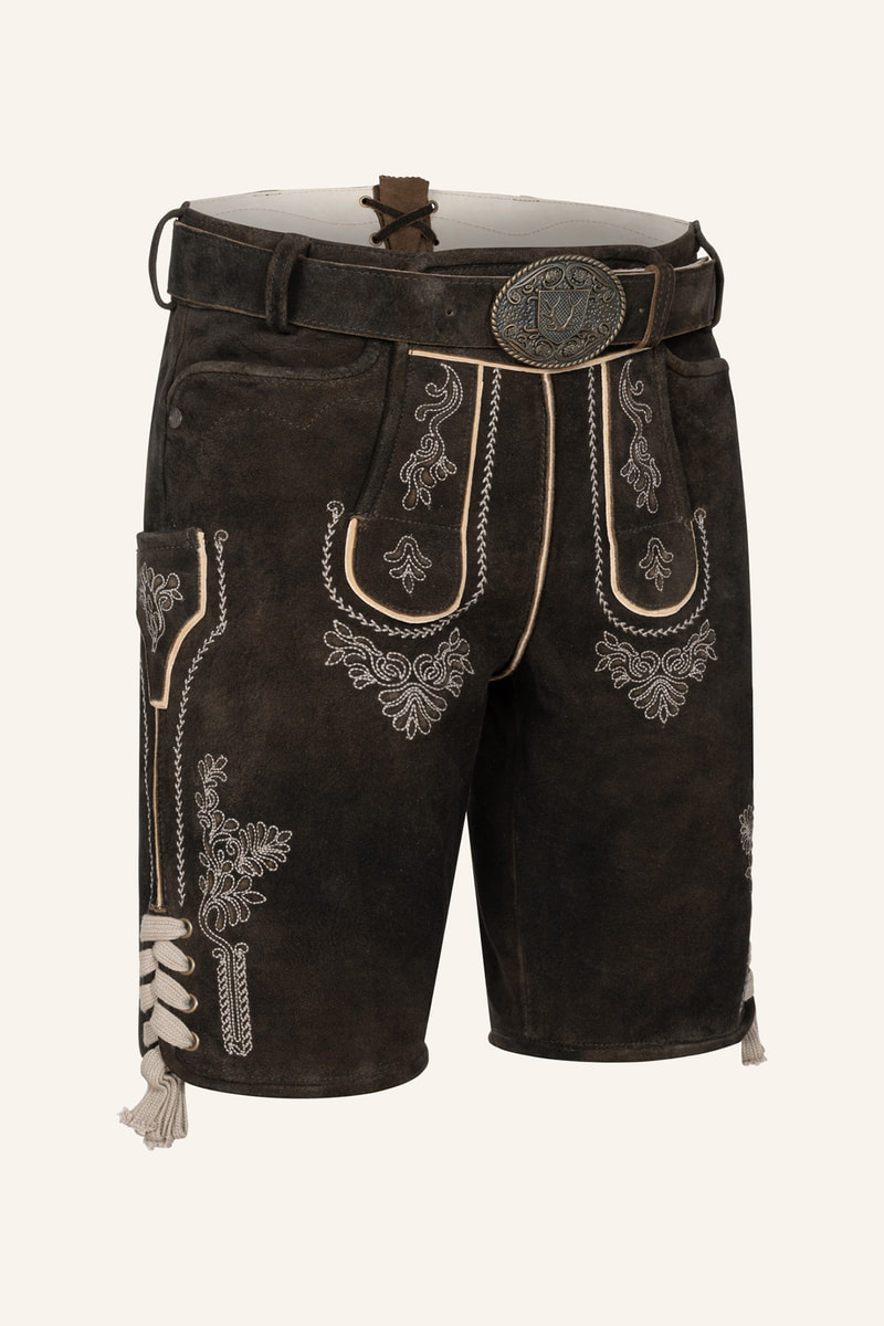 Lederhose Marenor met riem