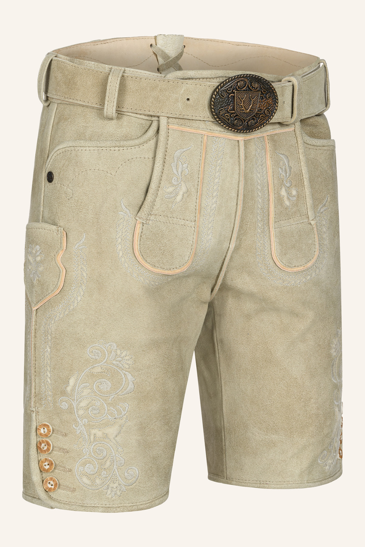 Lederhose Miquel met riem