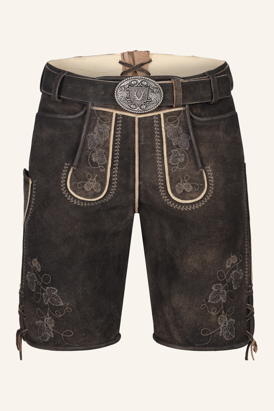 Lederhose Nikolas met riem