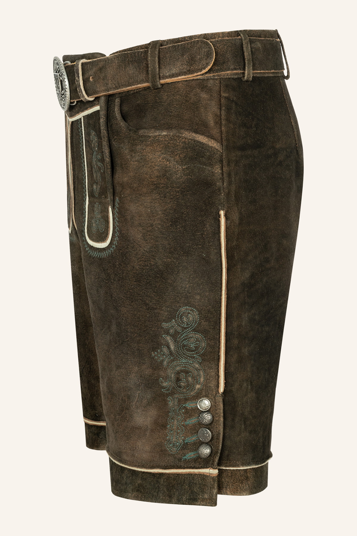 Lederhose Jayden met Riem