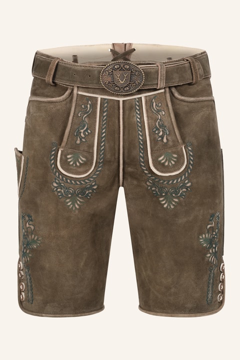 Lederhose Cailan met riem
