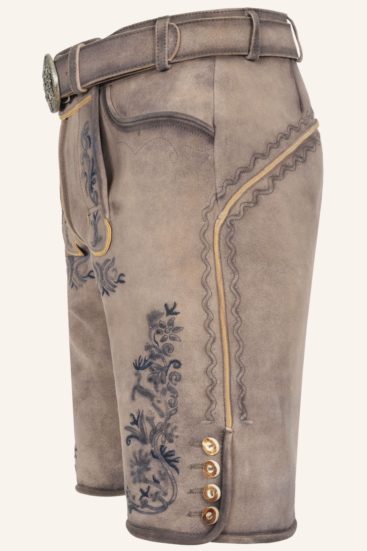 Lederhose Juan met riem