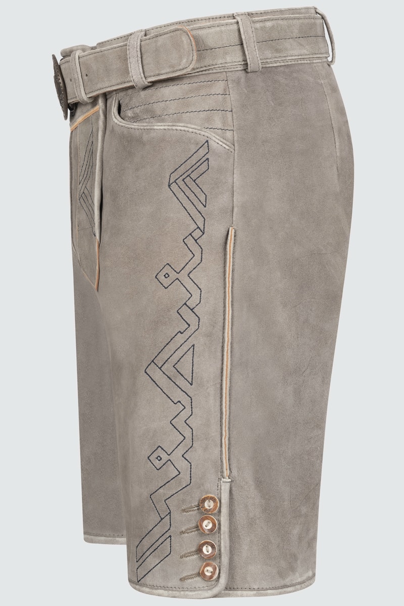 Lederhose Xilas met riem