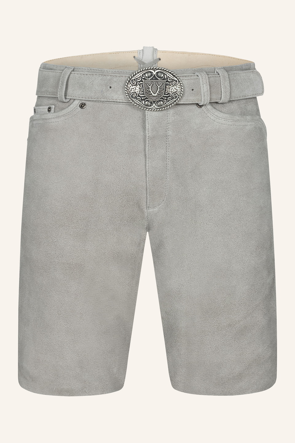 Lederhose Jari met riem