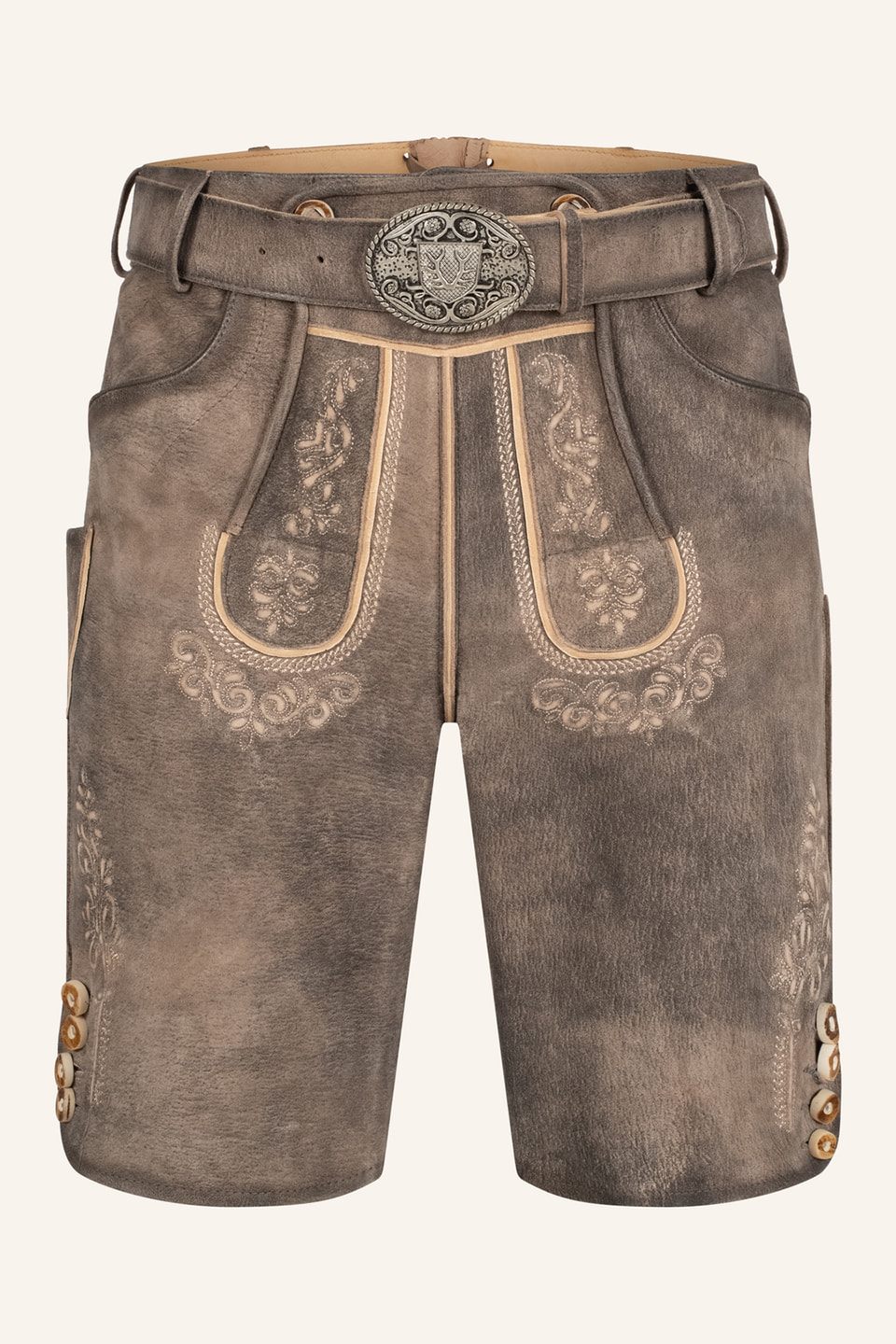Lederhose Mailo met riem