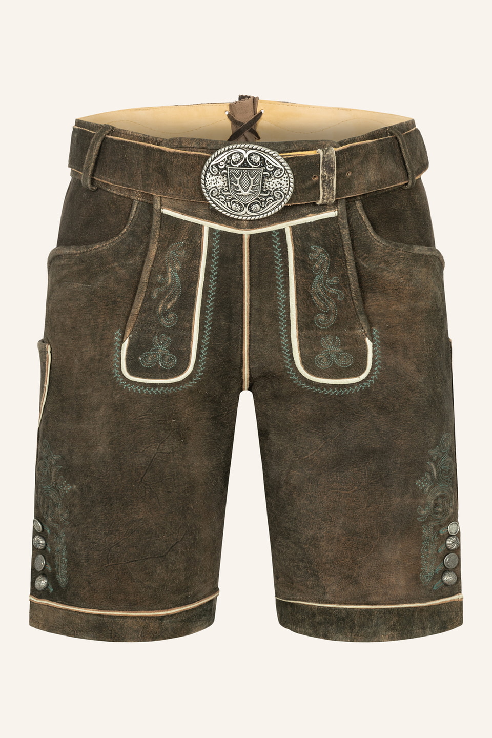 Lederhose Jayden met Riem