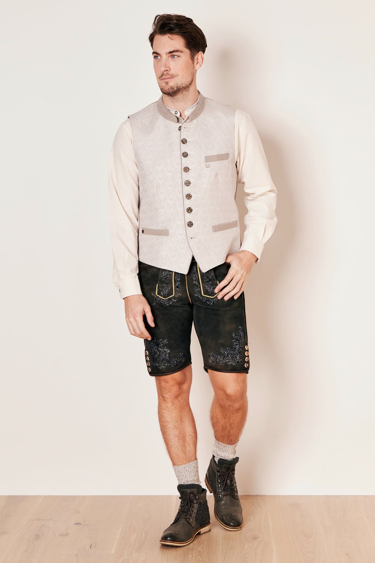 Trachten vest Jamal