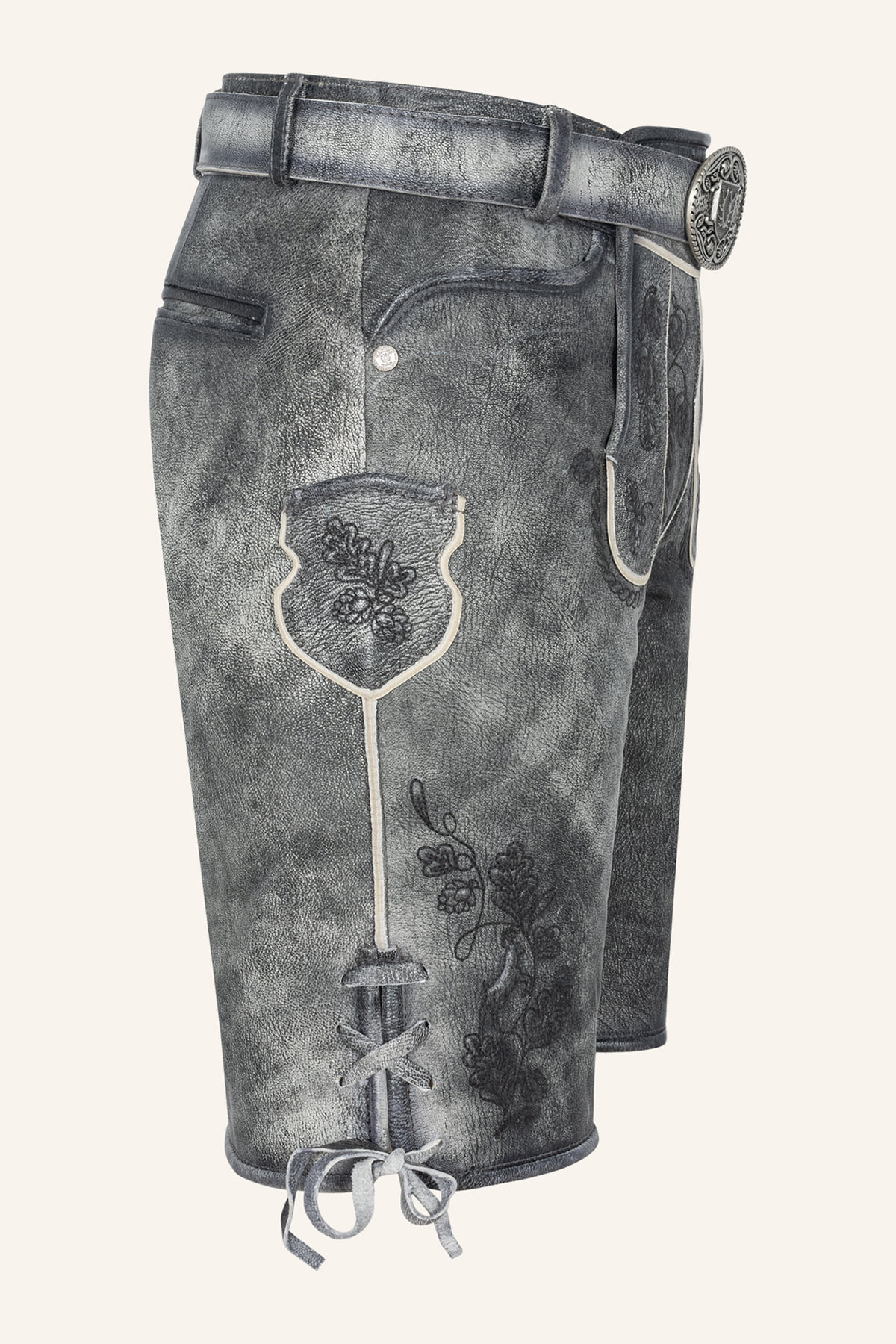Lederhose Okko met riem