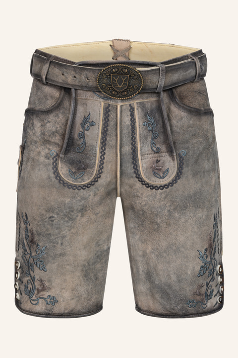 Lederhose Kaelion met riem