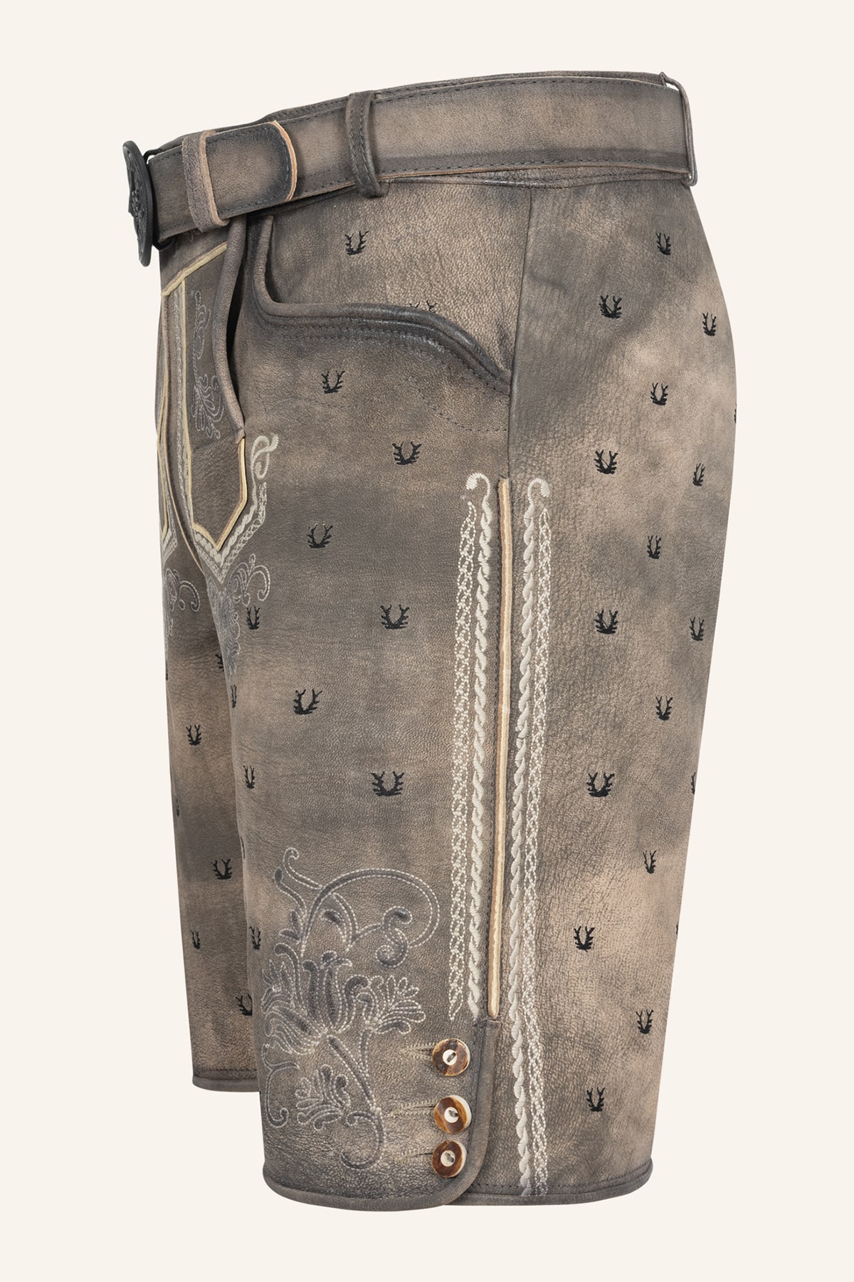 Lederhose Harvey met riem