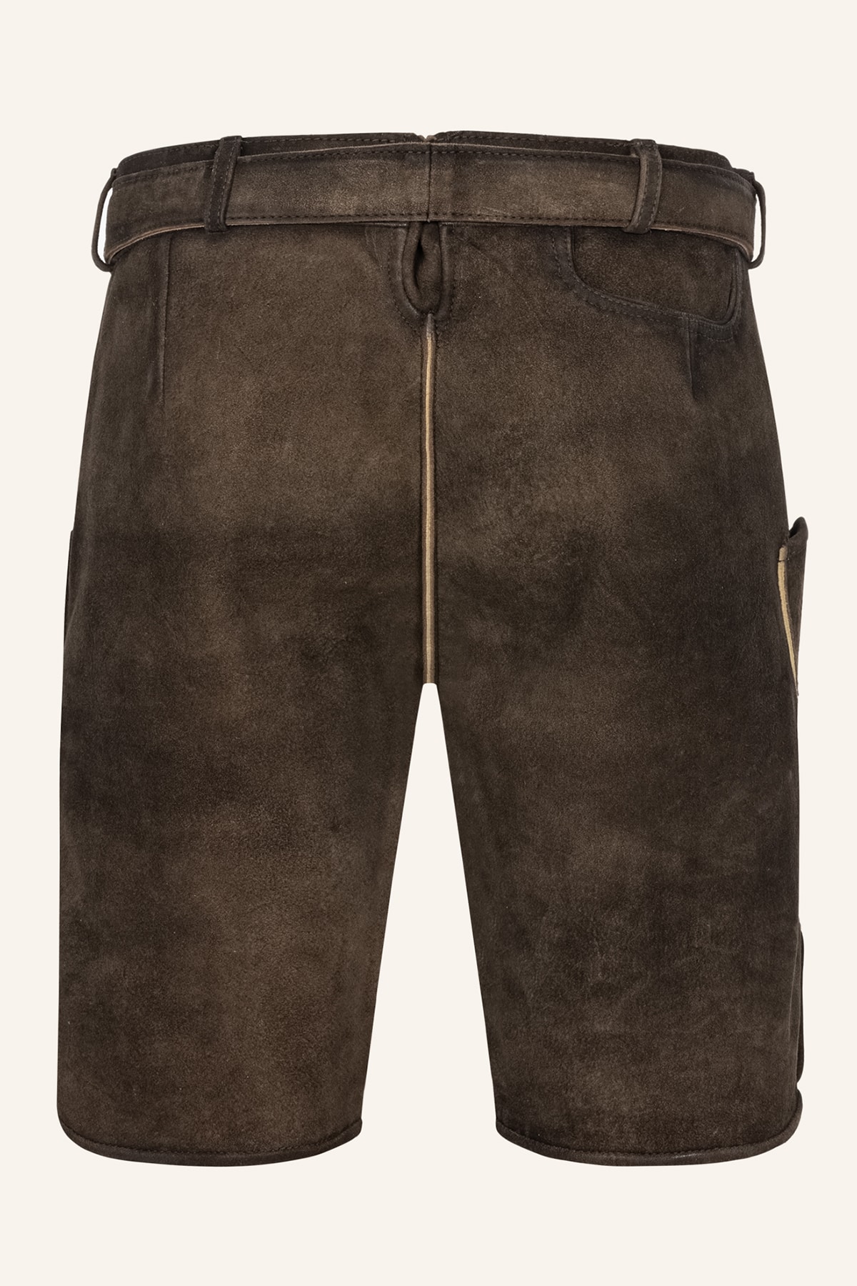 Lederhose Olivier met riem