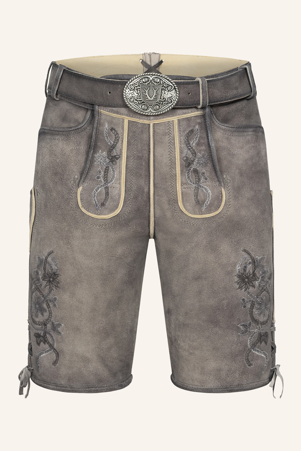 Lederhose Mirko met riem