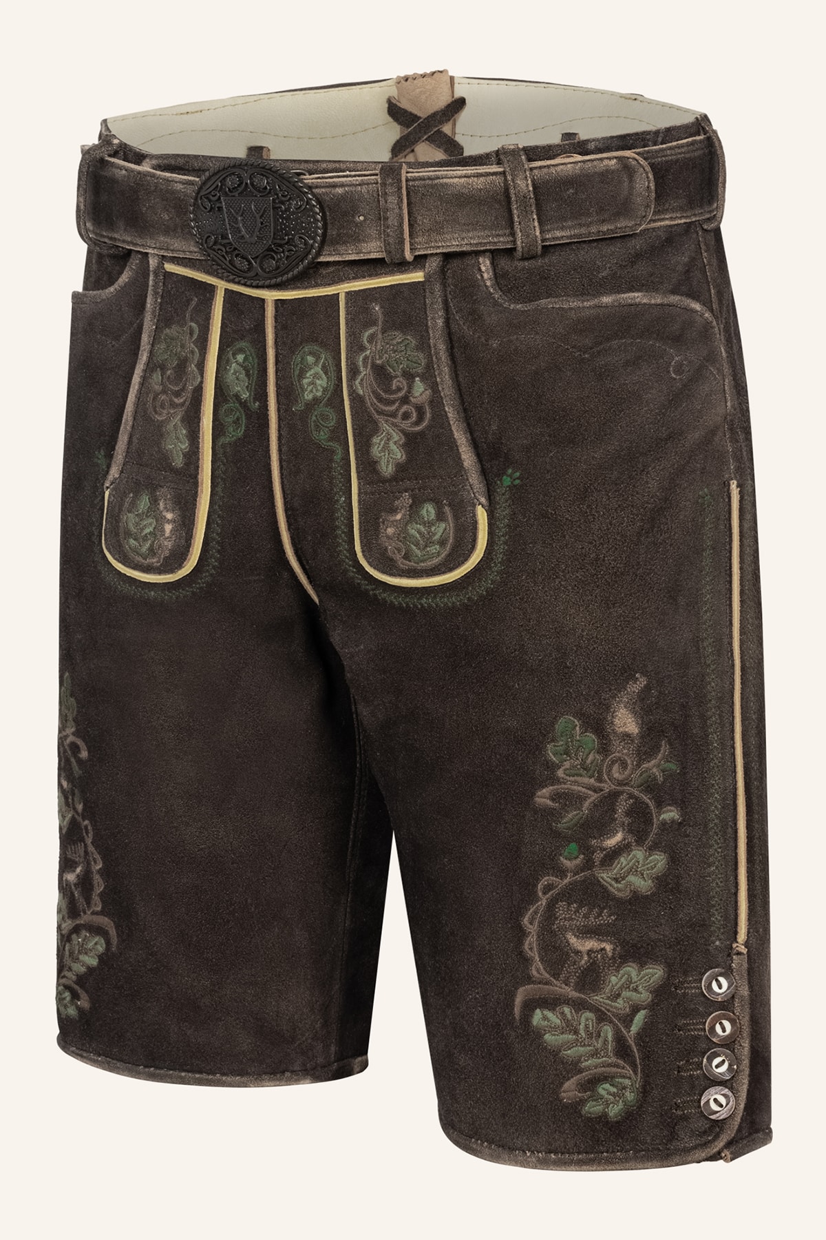 Lederhose Adreon met Riem