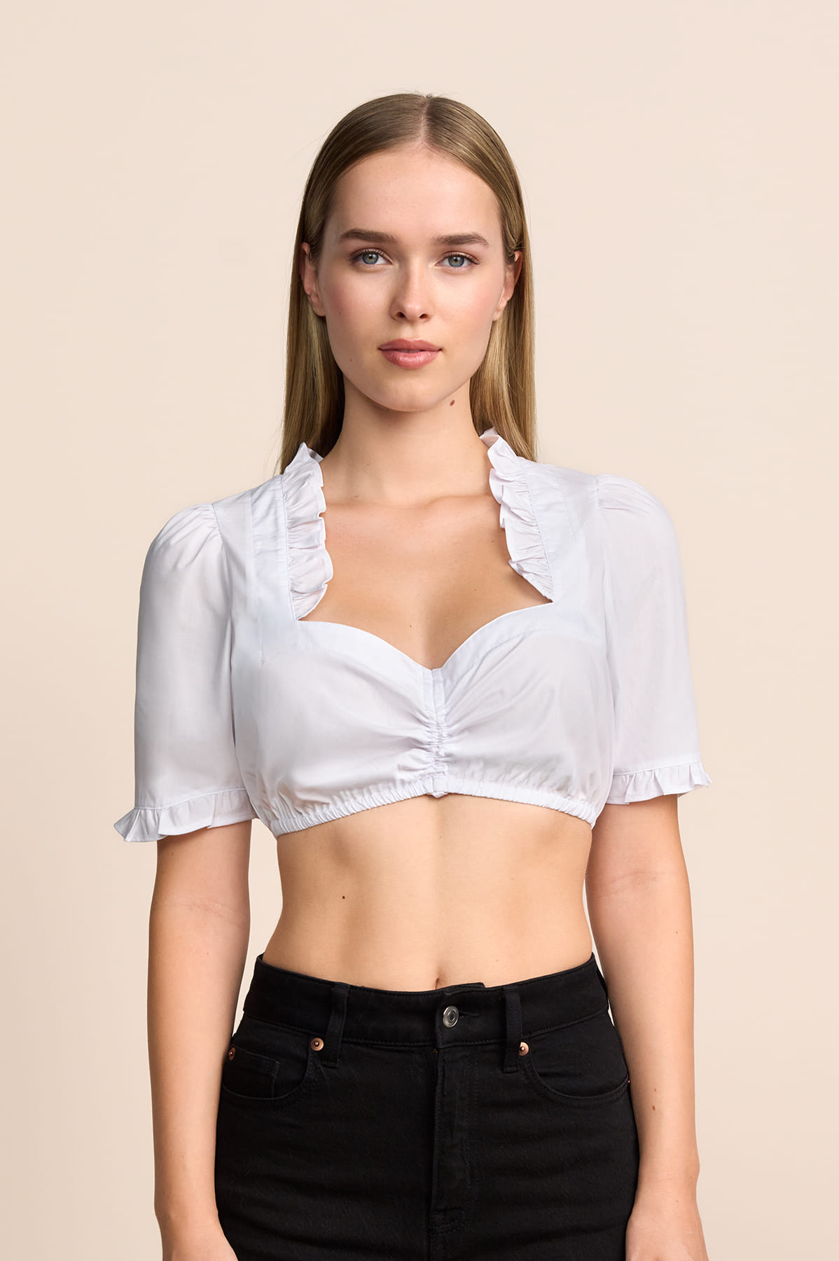 Dirndl blouse Negra