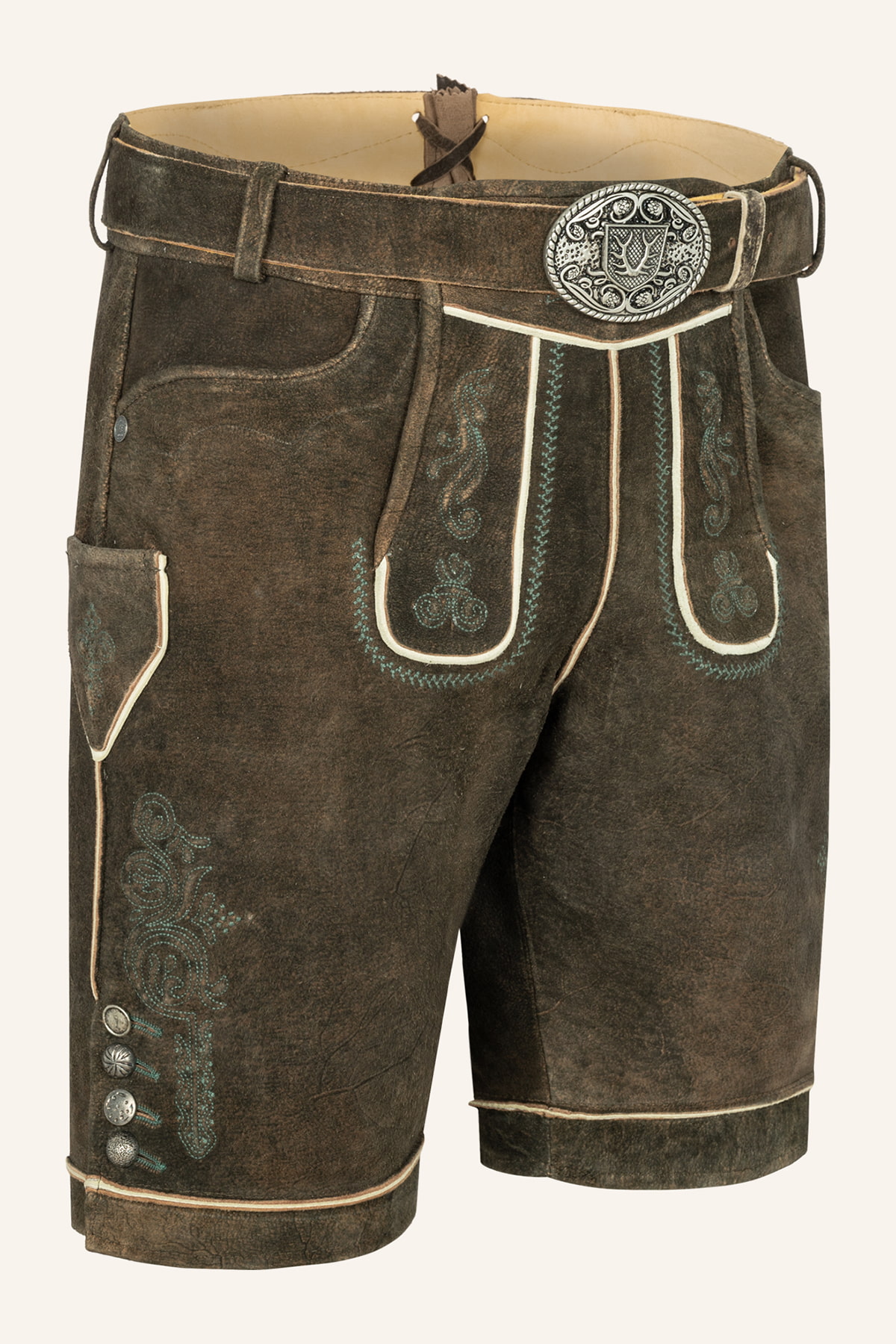 Lederhose Jayden met Riem