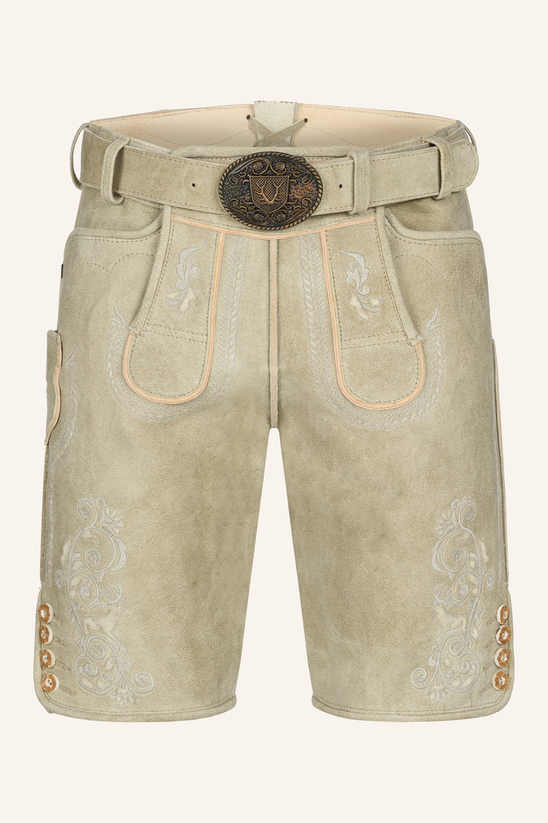 Lederhose Miquel met riem