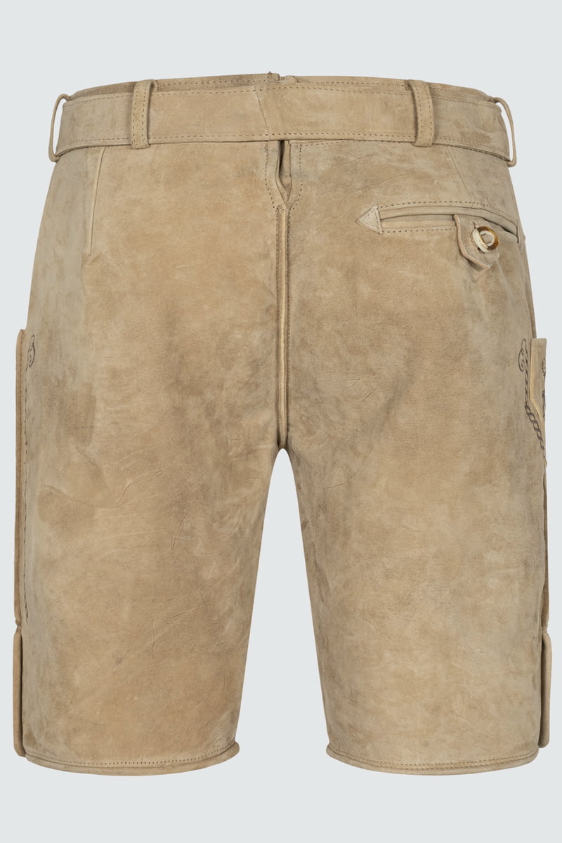 Lederhose Milian met riem