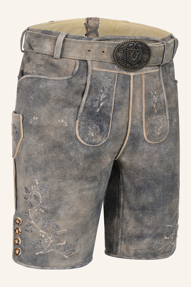 Lederhose Berno met riem