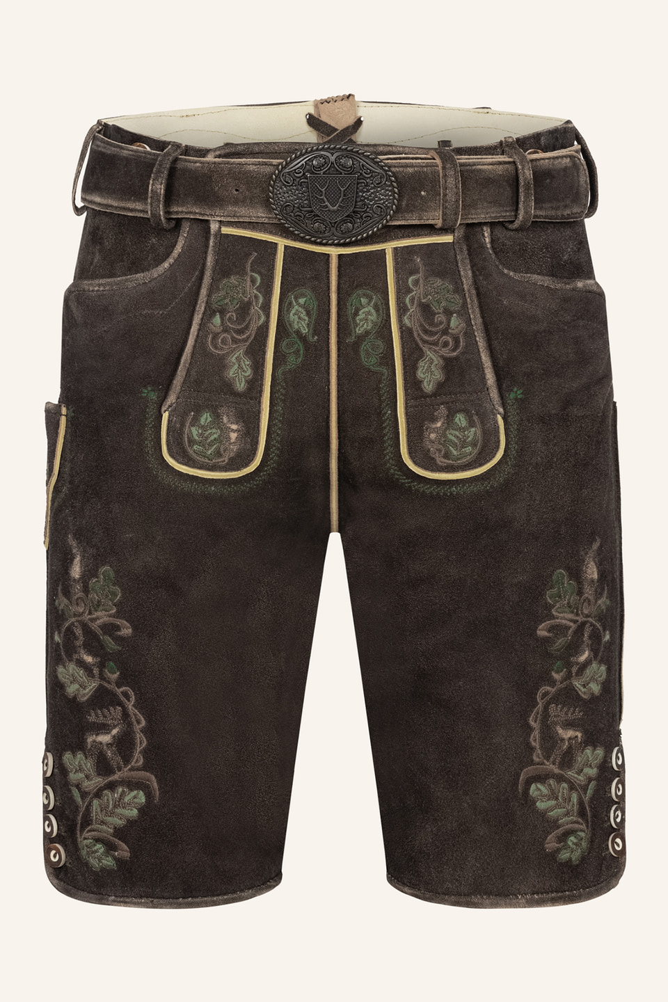 Lederhose Adreon met Riem