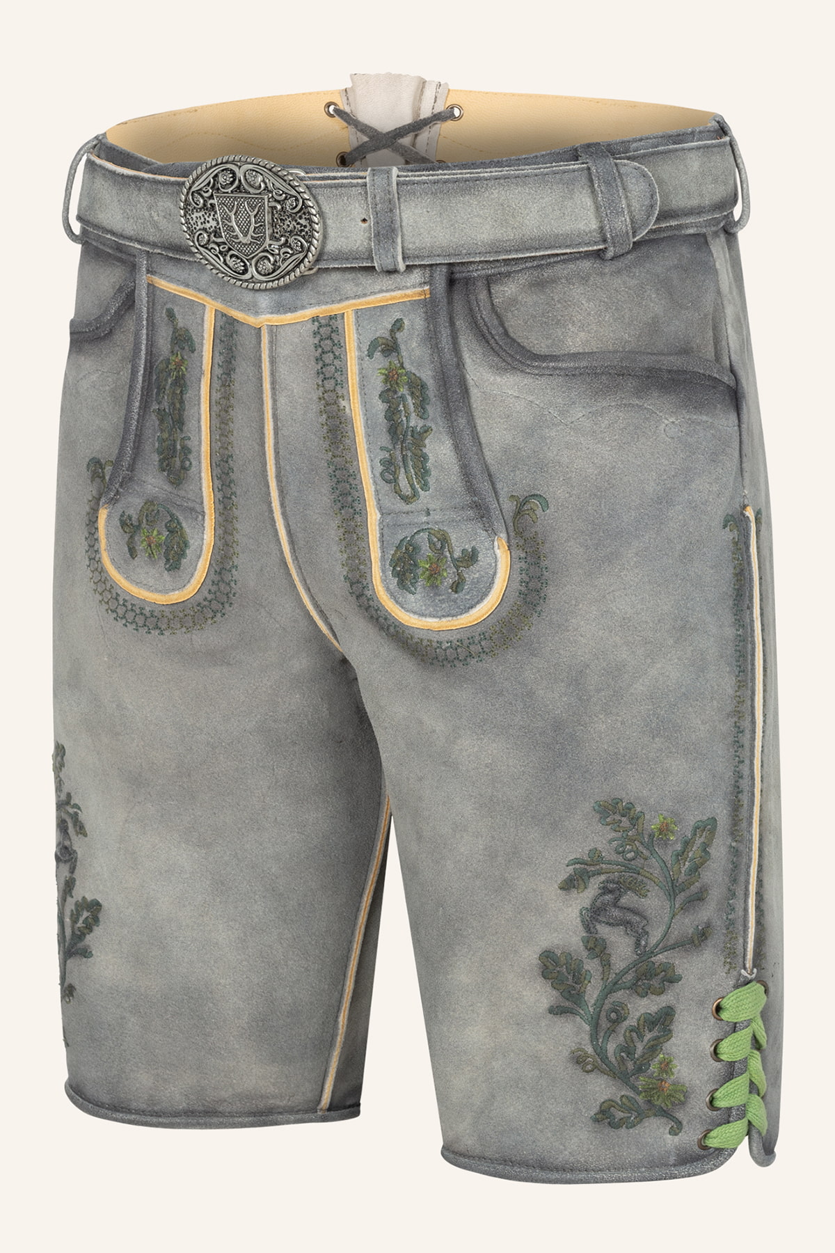 Lederhose Charlie met riem