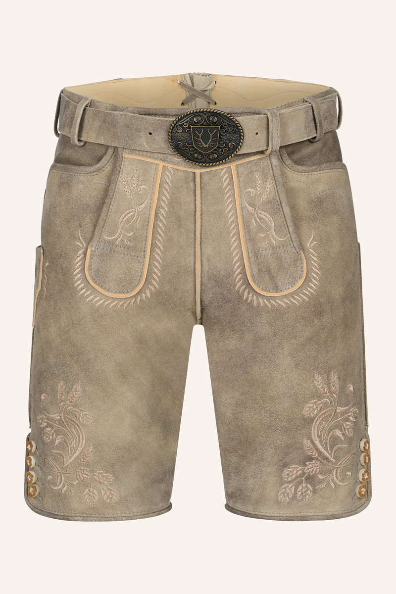 Lederhose Ryann met riem