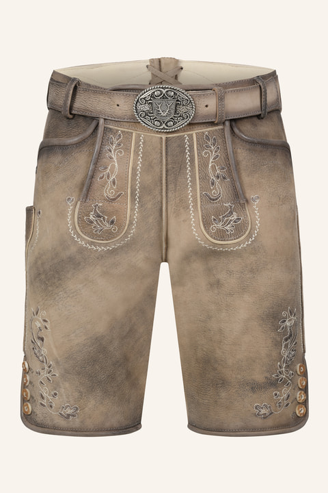 Lederhose Wincent met riem