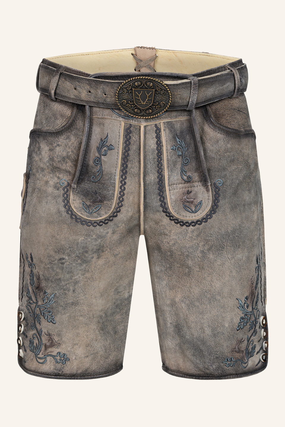 Lederhose Kaelion met riem