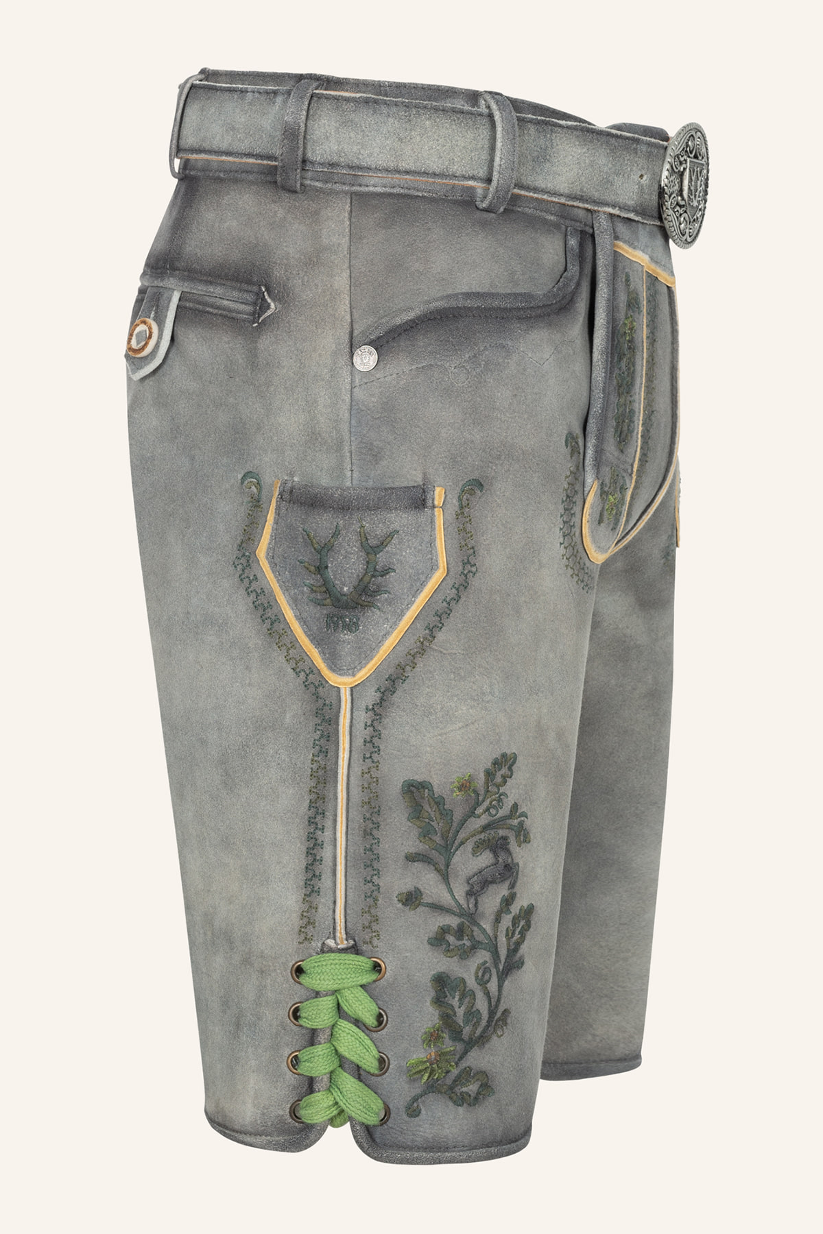 Lederhose Charlie met riem