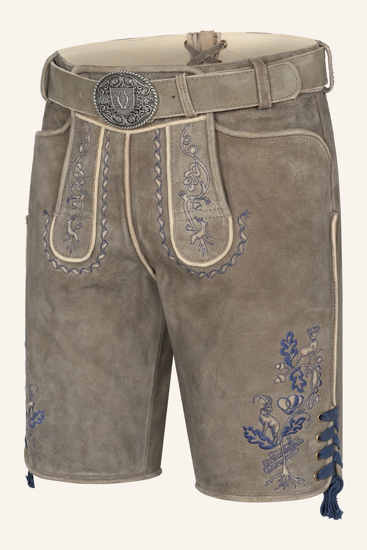 Lederhose Nilio met riem