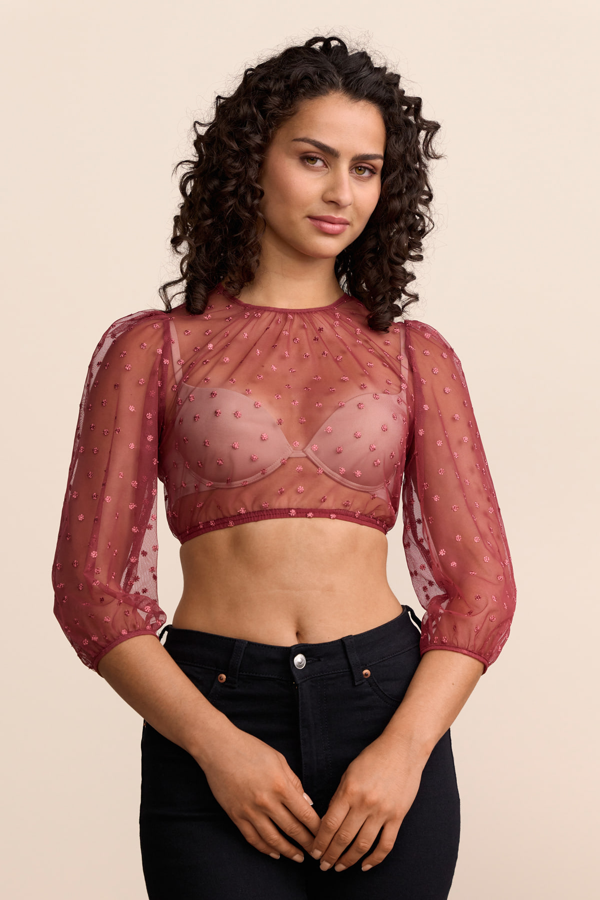 Dirndl blouse Mette