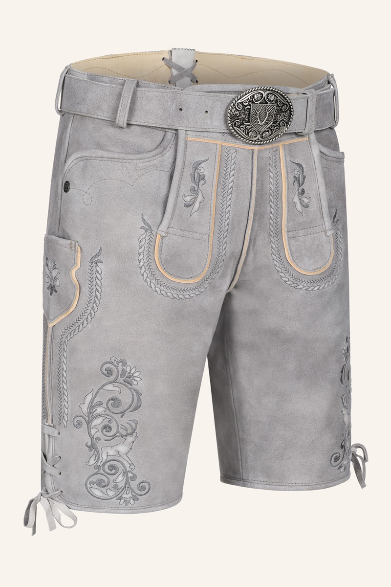 Lederhose Norwin met riem
