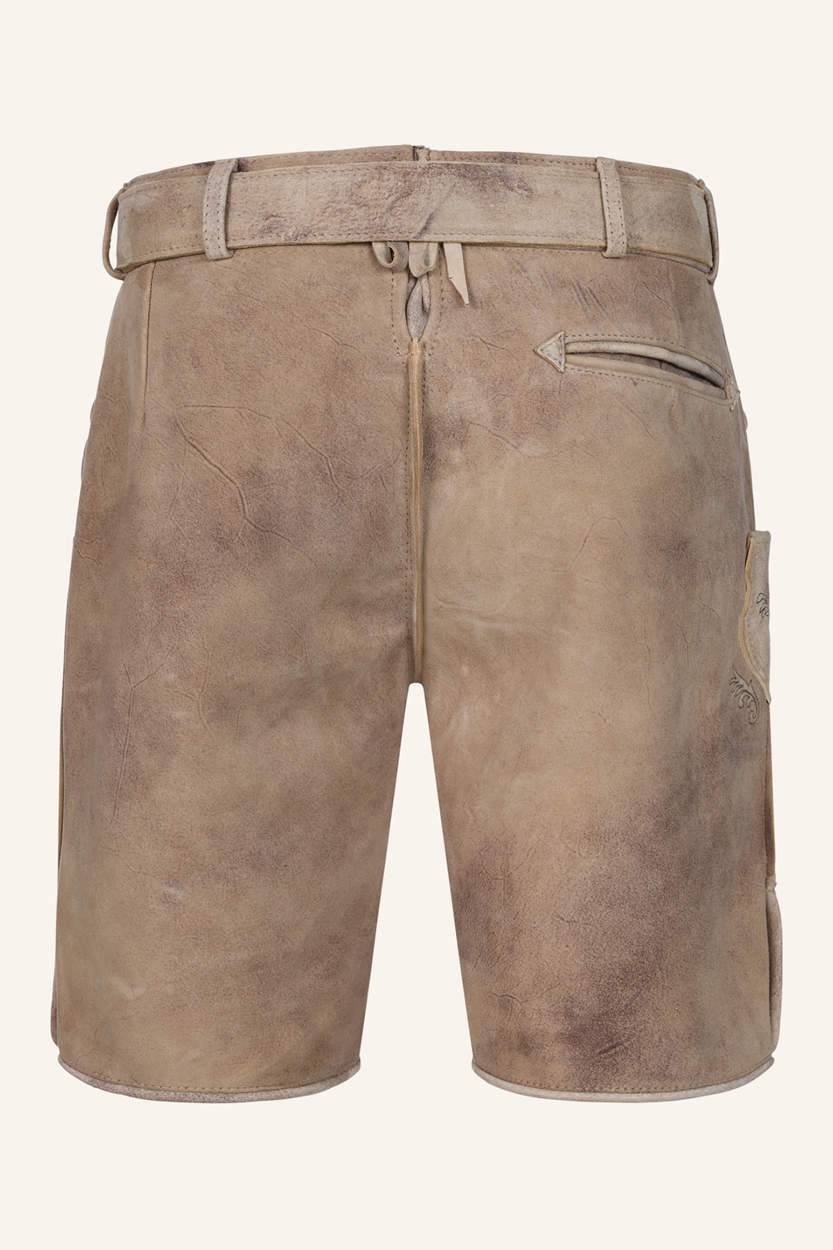Lederhose Patrizio met riem