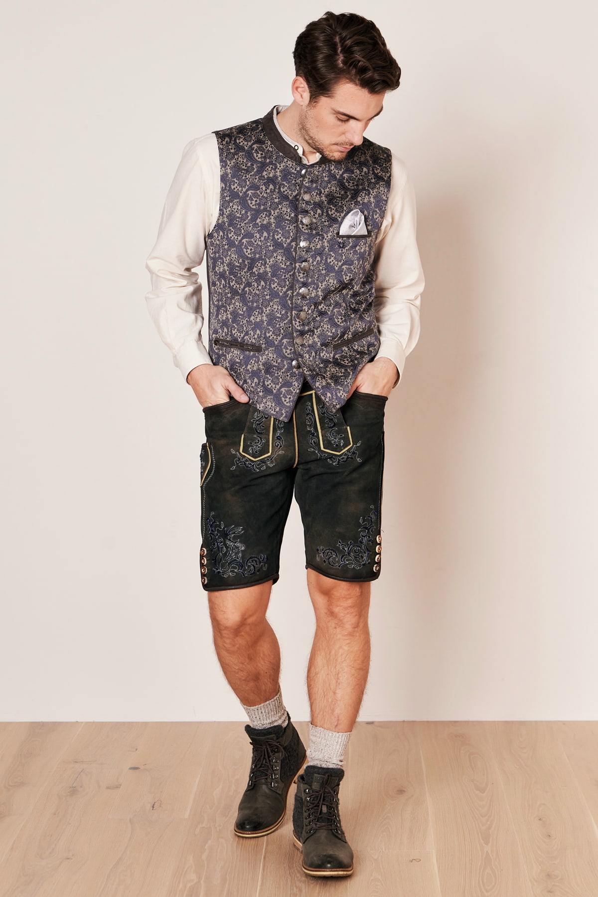 Trachten vest Billy 