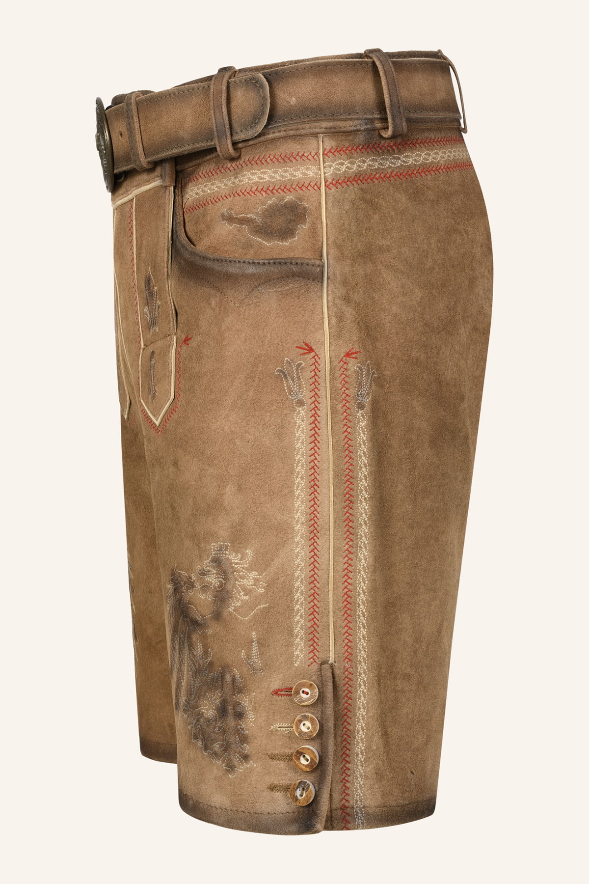 Lederhose Mei Hoamat met riem