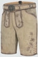 Lederhose Kai met riem