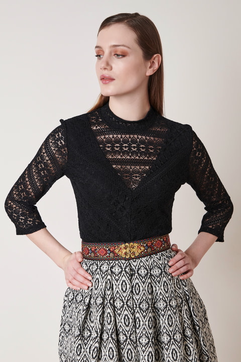 Trachten blouse Hermina