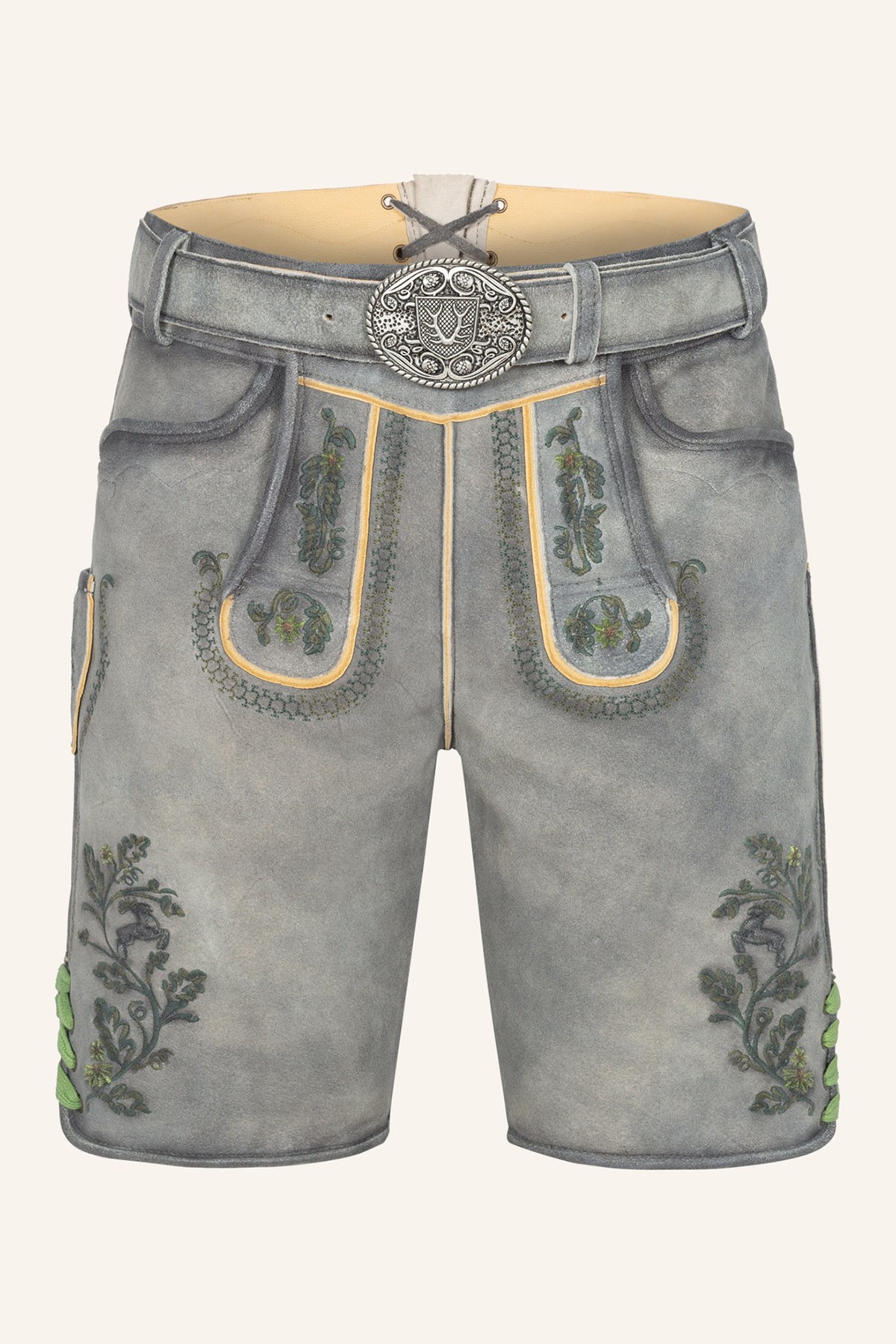 Lederhose Charlie met riem