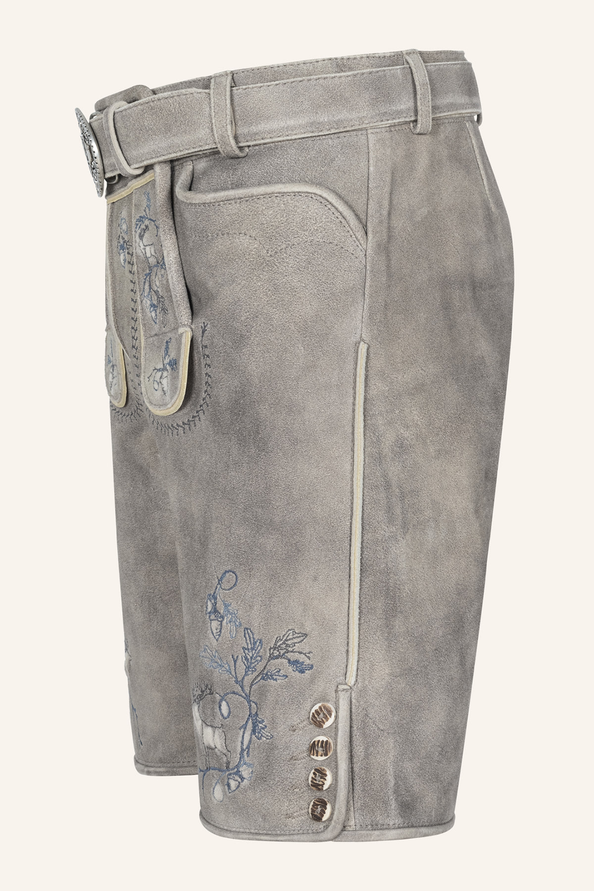 Lederhose Ulf met riem